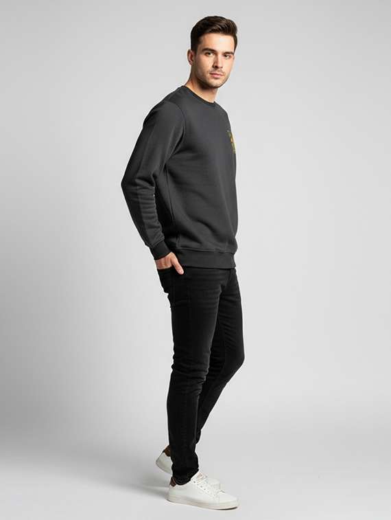 men front & back print long sleeve regular fit sweatshirt - 22227284 -  Standard Image - 3