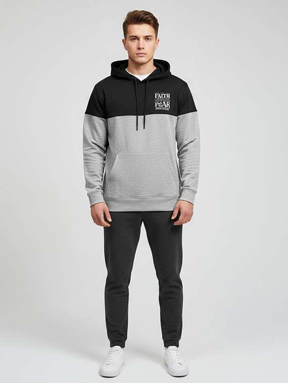 men color block long sleeve regular fit sweatshirt - 22227319 -  Standard Image - 3