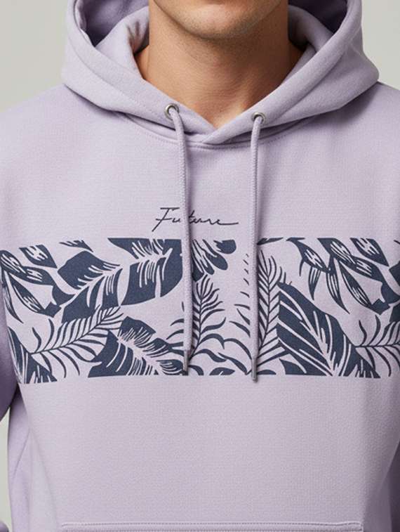 men chest print long sleeve regular fit sweatshirt - 22227342 -  Standard Image - 5