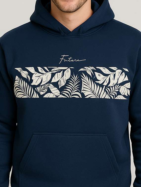 men chest print long sleeve regular fit sweatshirt - 22227343 -  Standard Image - 5