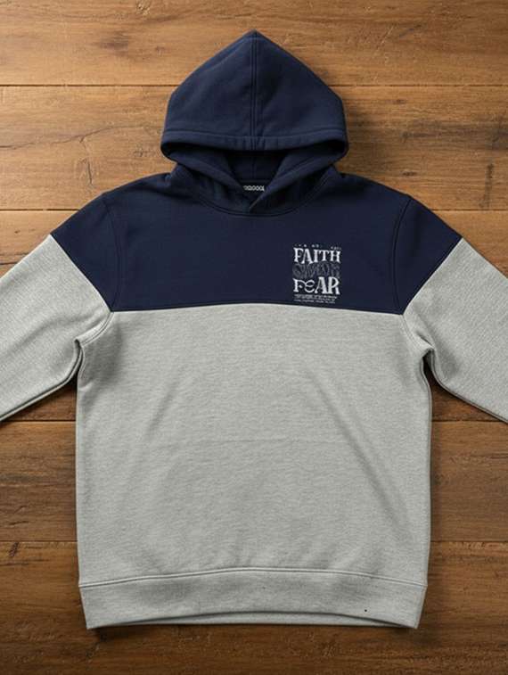 men color block long sleeve regular fit sweatshirt - 22227345 -  Standard Image - 3