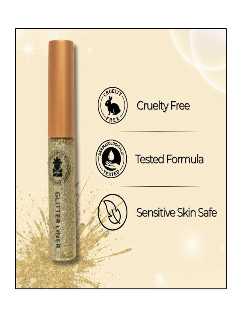 bobi glitter eyeliner delivers a radiant shimmer with every stroke combining intense colour with dazzling micro-fine glitter - 22227360 -  Standard Image - 3