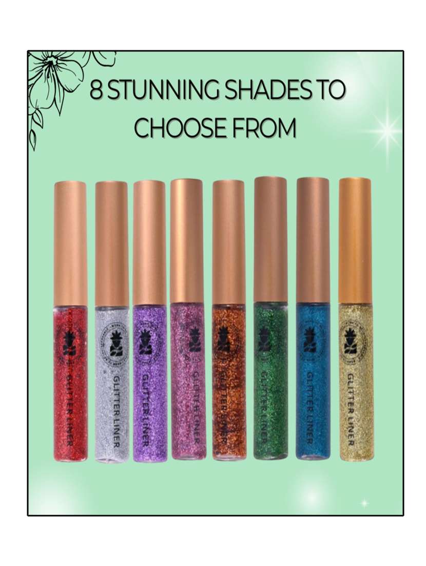 bobi glitter eyeliner delivers a radiant shimmer with every stroke combining intense colour with dazzling micro-fine glitter - 22227361 -  Standard Image - 5