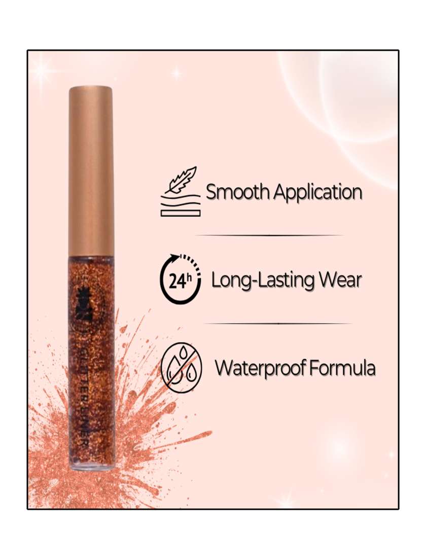 bobi glitter eyeliner delivers a radiant shimmer with every stroke combining intense colour with dazzling micro-fine glitter - 22227362 -  Standard Image - 3