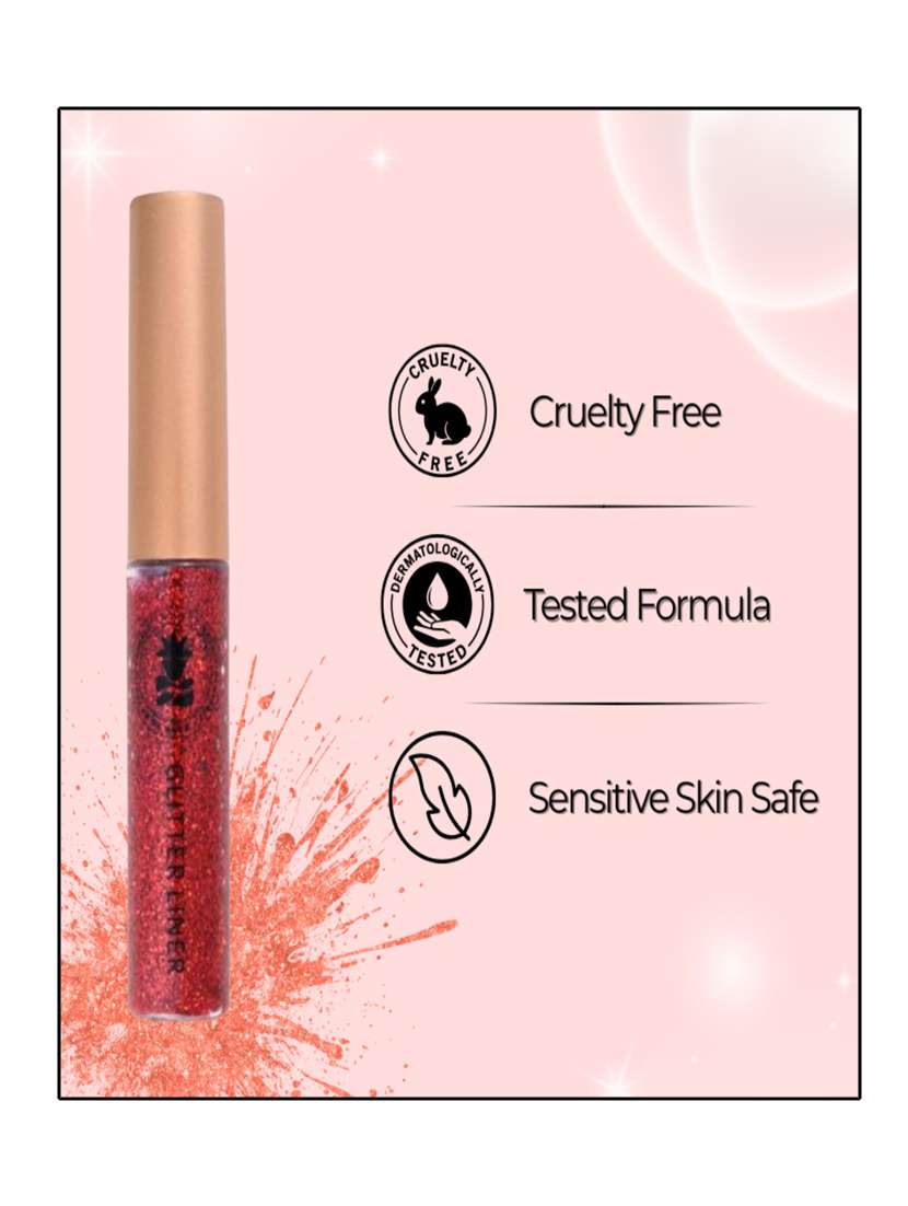 bobi glitter eyeliner delivers a radiant shimmer with every stroke combining intense colour with dazzling micro-fine glitter - 22227365 -  Standard Image - 3