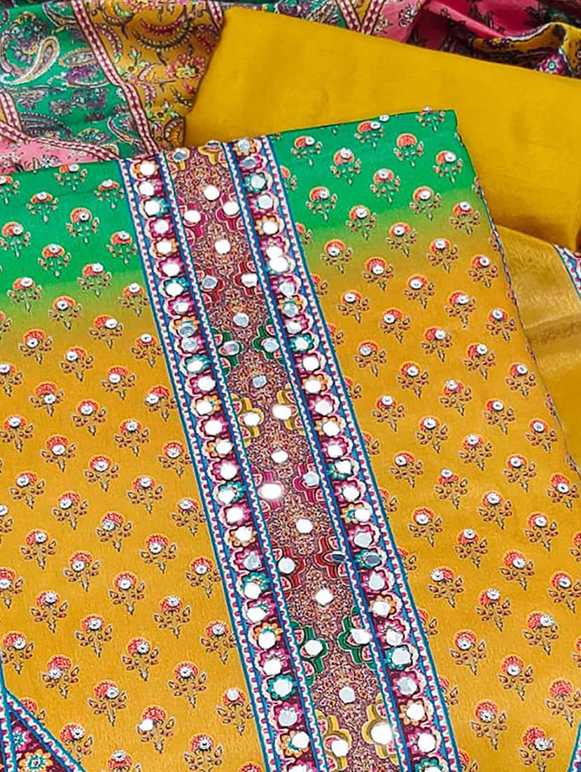 women printed unstitched suit set - 22227523 -  Standard Image - 3