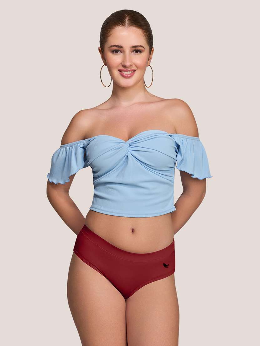 women pack of 3 solid mid rise panty - 22227640 -  Standard Image - 3