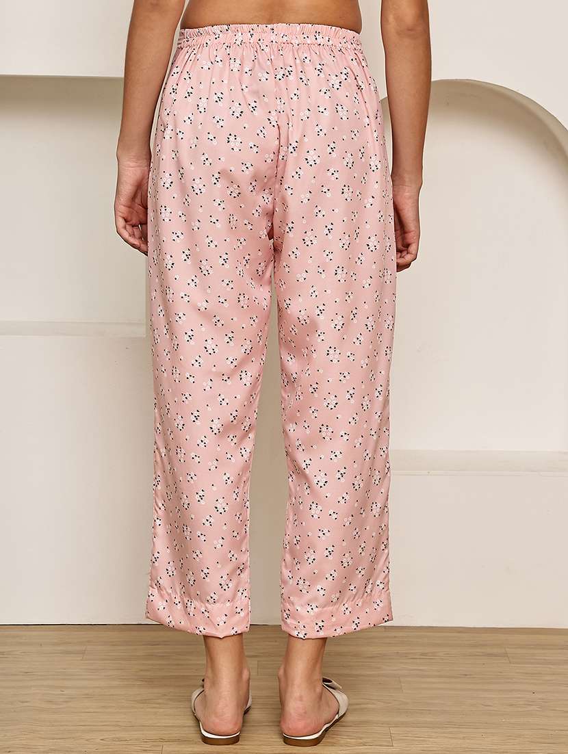 women printed mid rise straight palazzo - 22227700 -  Standard Image - 3