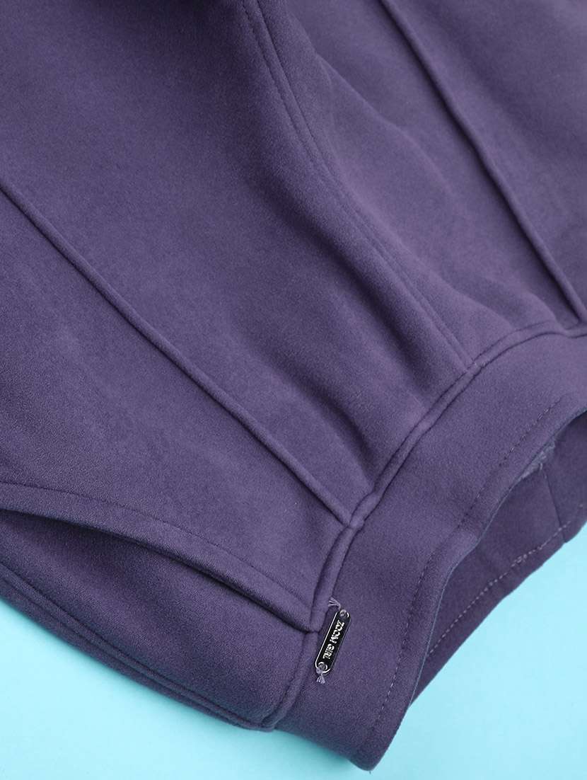 girls solid mid rise winterwear pyjama - 22227802 -  Standard Image - 3