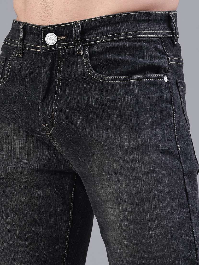 men washed mid rise full length jeans - 22227873 -  Standard Image - 5