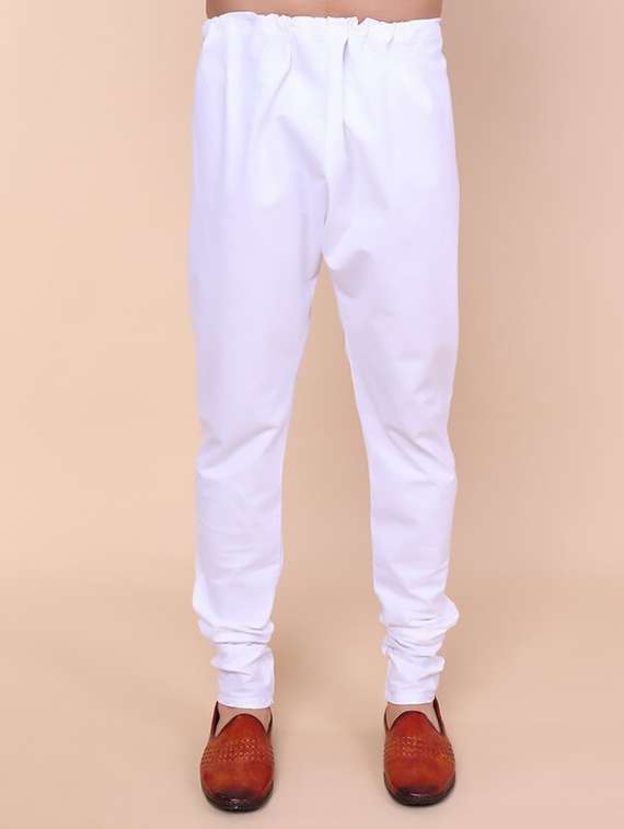 men printed mandarin neck kurta churidar ethnic wear set - 22227992 -  Standard Image - 5