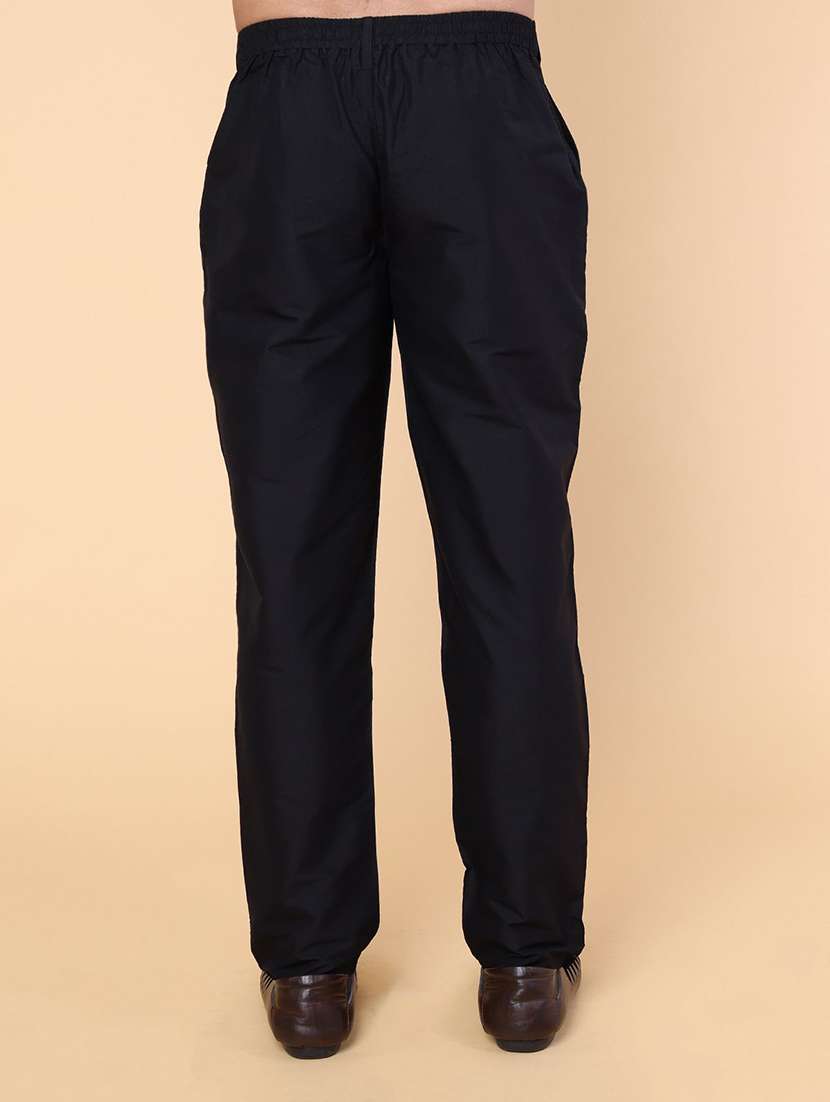 men solid mid rise ethnic pyjama  - 22228106 -  Standard Image - 3
