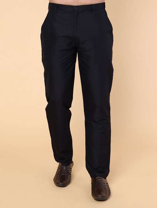 men solid mid rise ethnic pyjama  - 22228107 -  Standard Image - 0