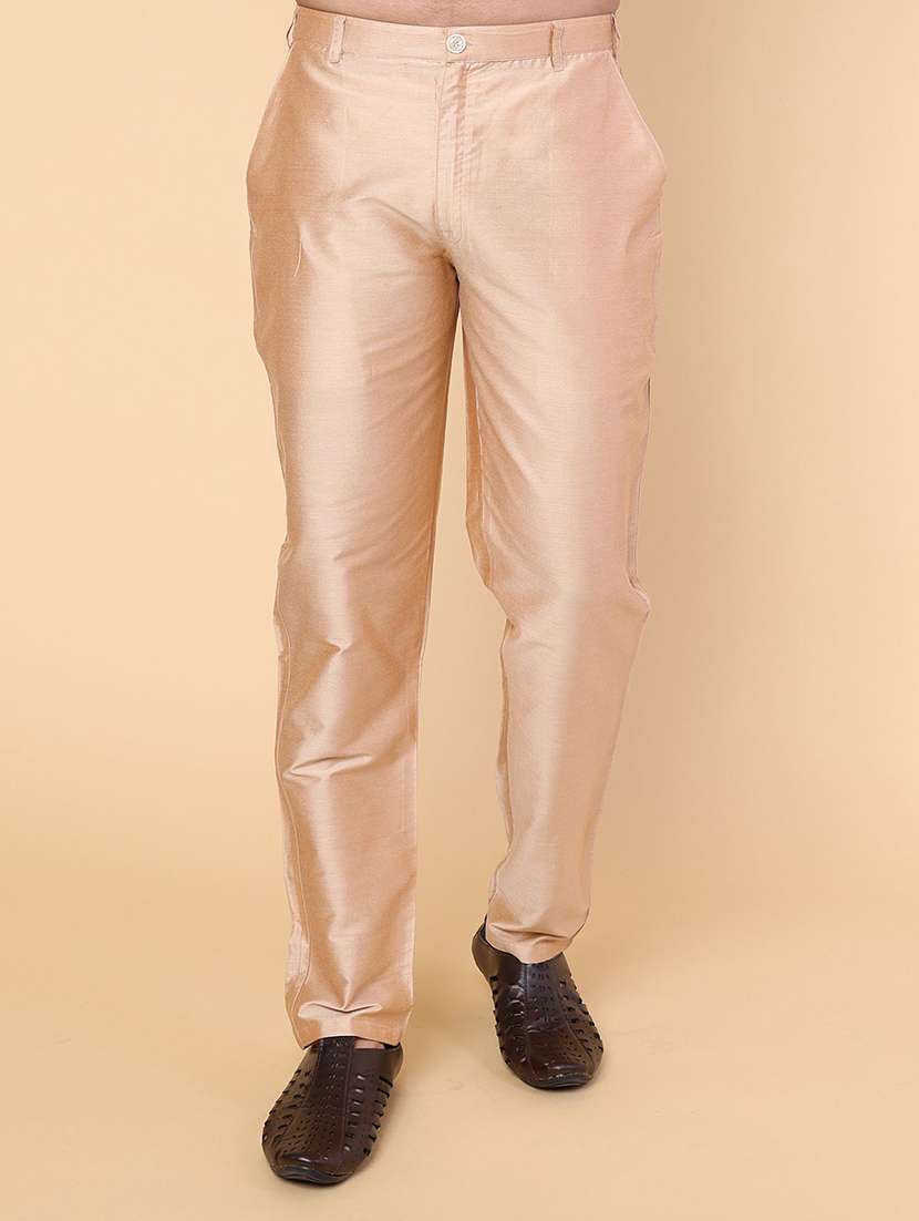 men solid mid rise ethnic pyjama 