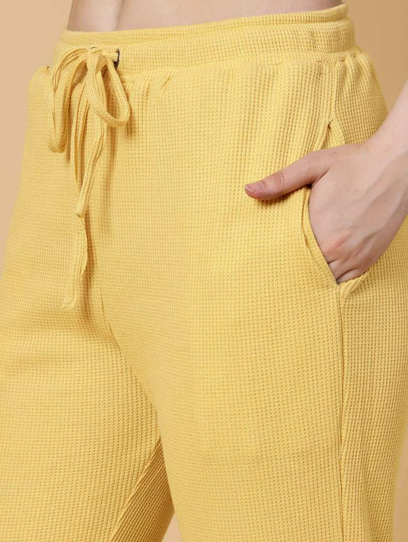 women solid top and trouser co-ord set - 22228183 -  Standard Image - 5