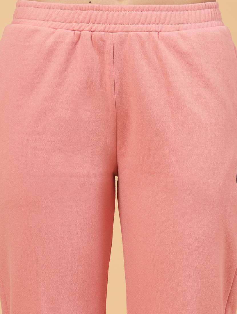 women solid sweatshirt and trouser co-ord set - 22228187 -  Standard Image - 5