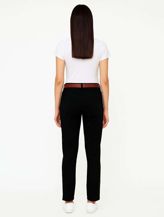 women solid mid rise slim fit jean - 22228301 -  Standard Image - 3