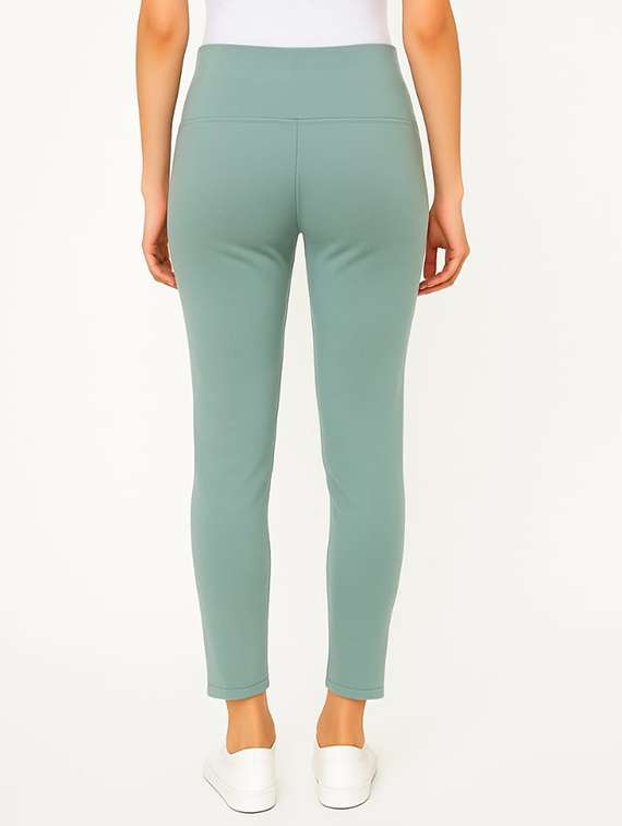 women solid mid rise jegging - 22228315 -  Standard Image - 3