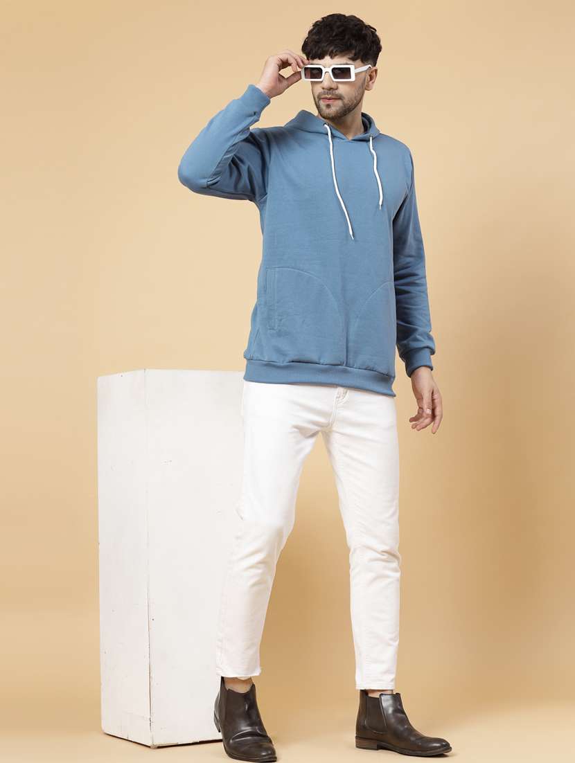 men solid long sleeve regular fit sweatshirt - 22228591 -  Standard Image - 3