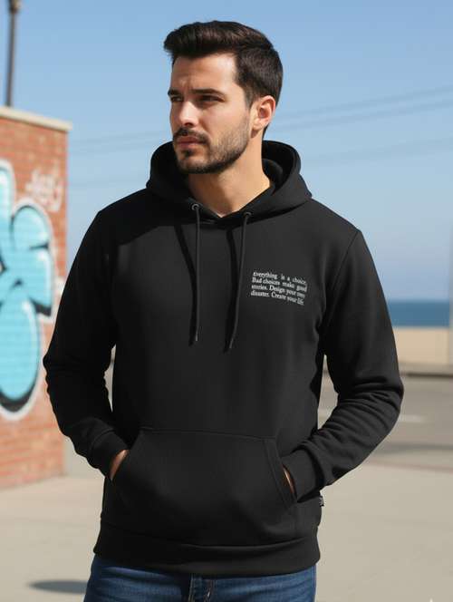 men placement print long sleeve regular fit sweatshirt - 22228609 -  Standard Image - 0