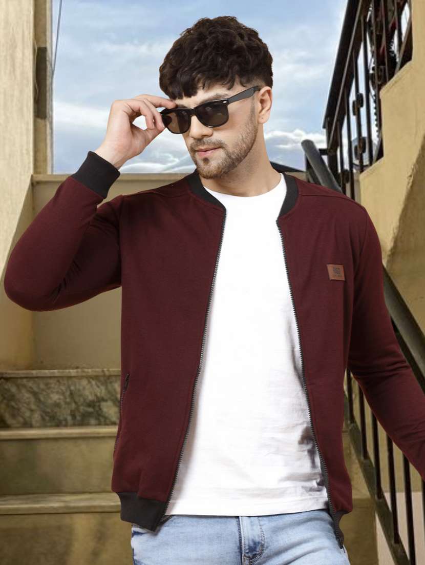 men solid long sleeve regular fit sweatshirt - 22228653 -  Zoom Image - 0