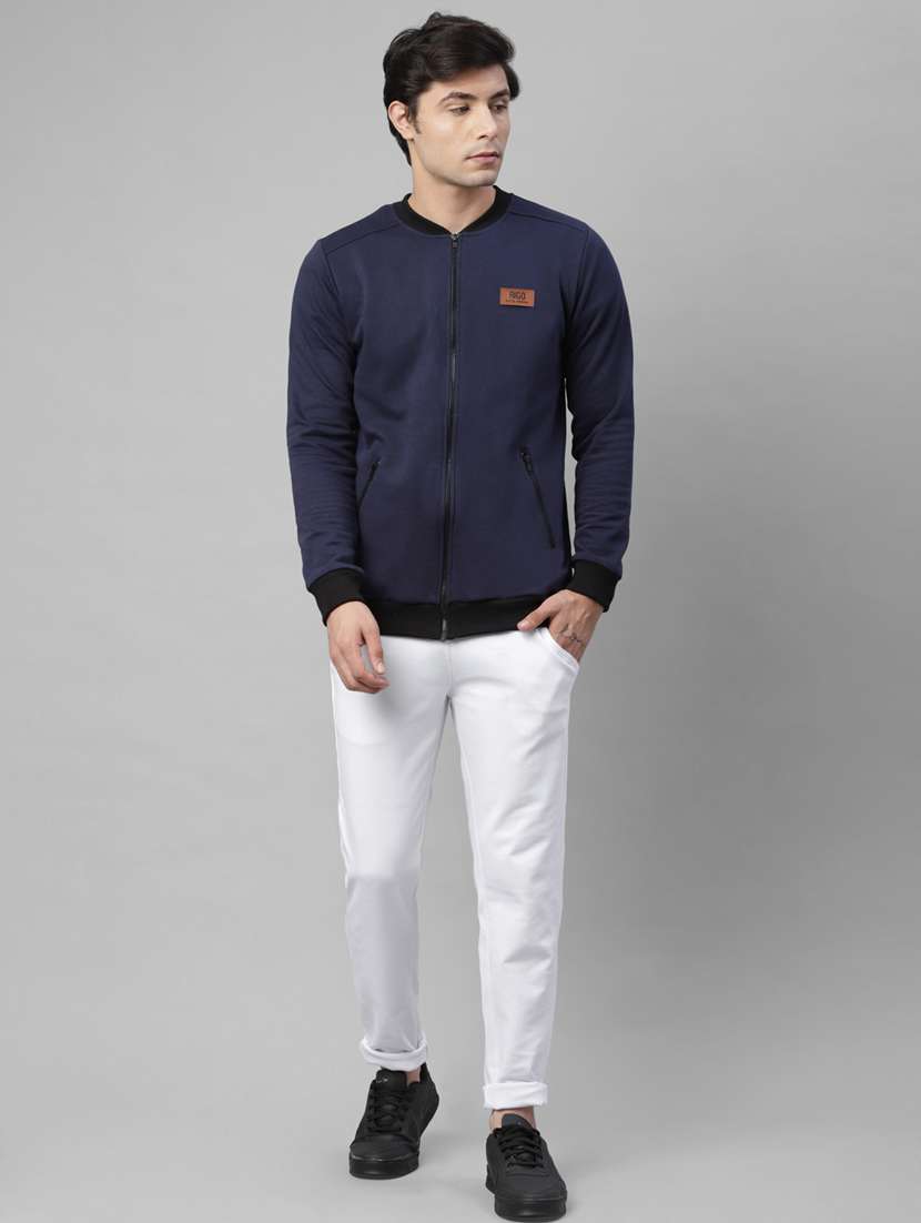 men solid long sleeve regular fit sweatshirt - 22228659 -  Standard Image - 3