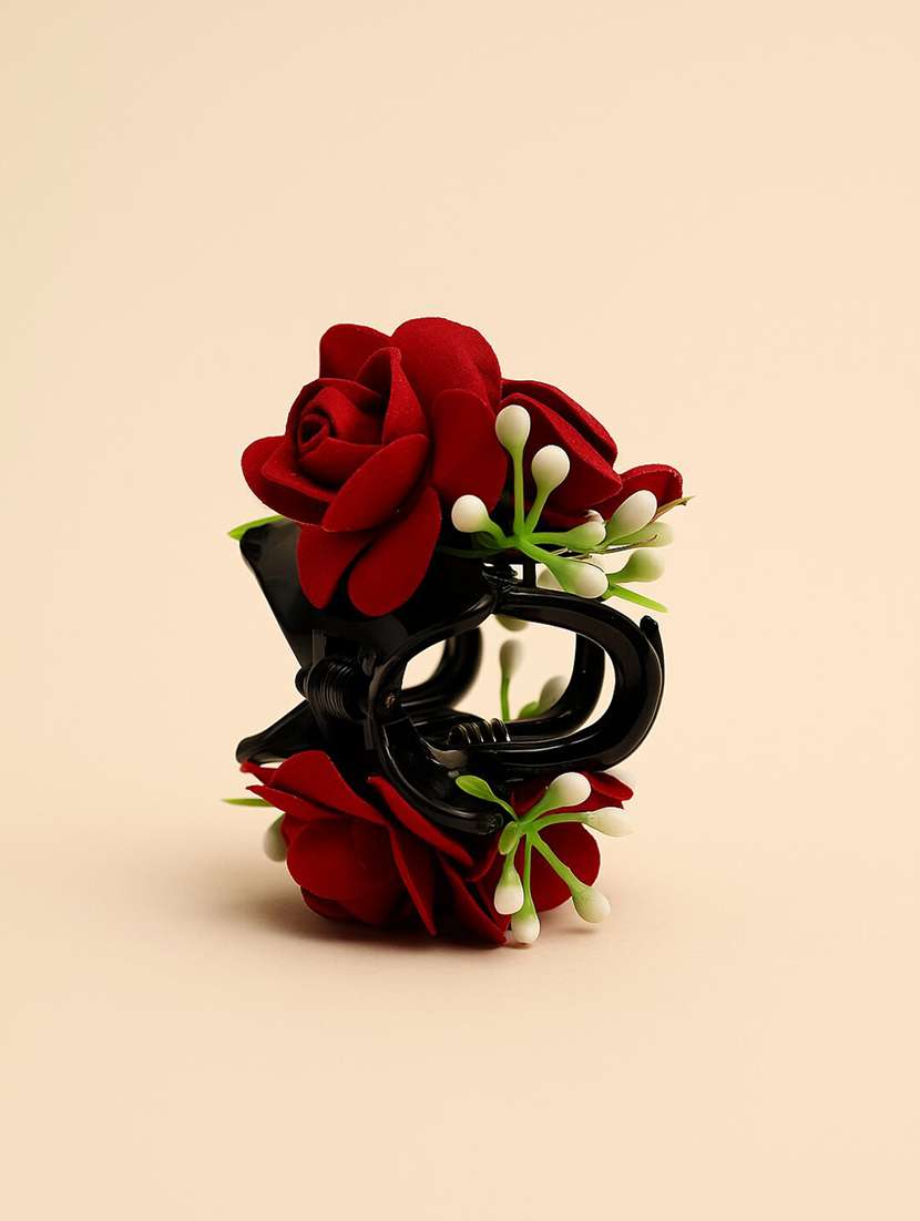 women floral hair claw clip for women - 22228770 -  Standard Image - 3