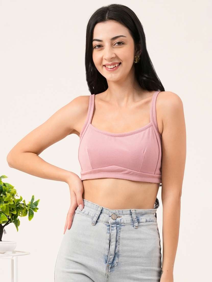 women solid lightly padded t-shirt bra