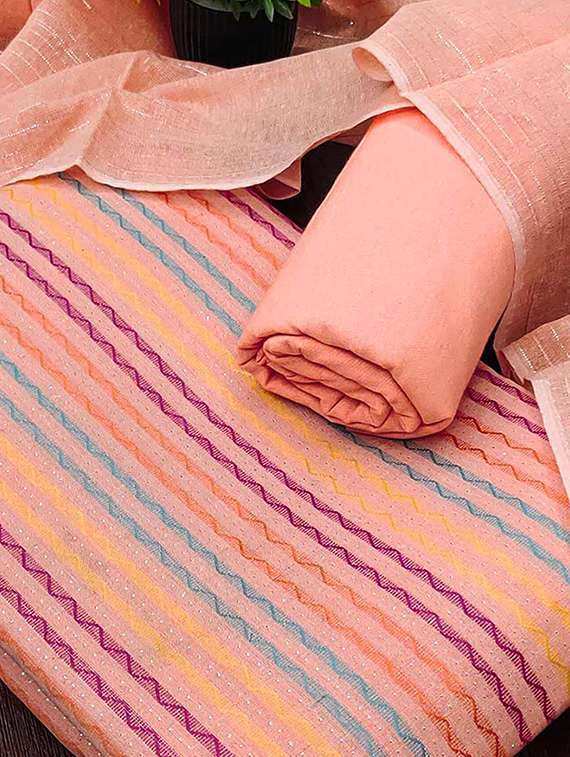 women self design unstitched suit set - 22228927 -  Standard Image - 3