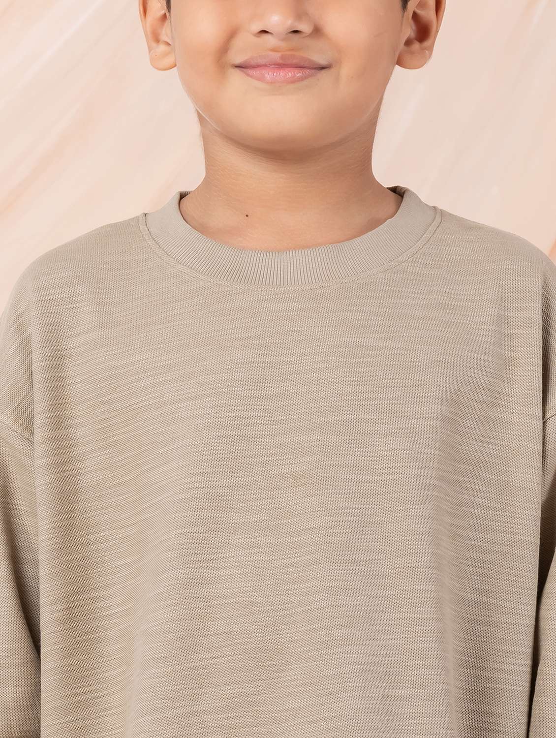 boys solid long sleeve sweatshirt - 22229809 -  Standard Image - 5