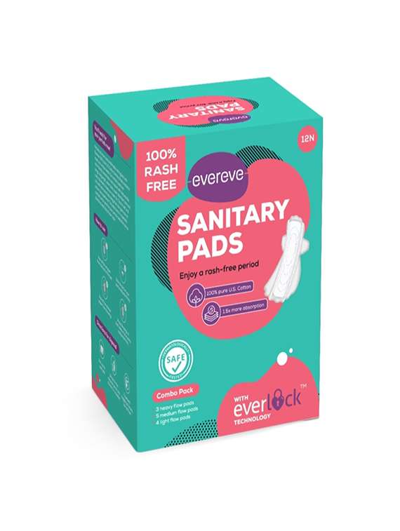 soft & rash free sanitary pads for women|xl- ped