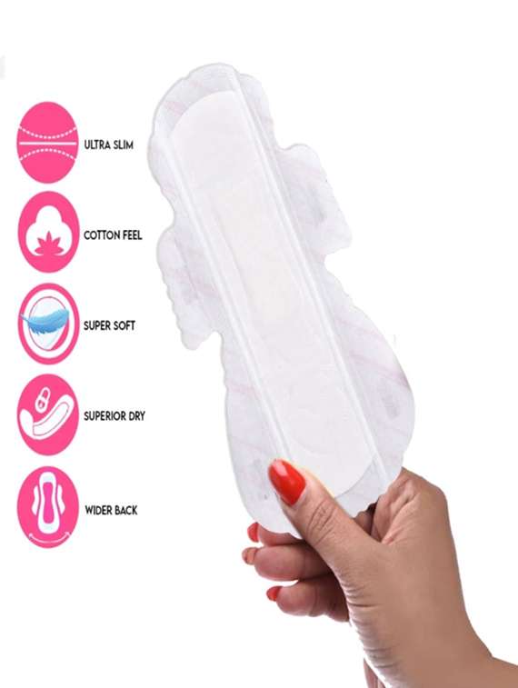 soft & rash free sanitary pads for women|xl- ped - 22229931 -  Standard Image - 3