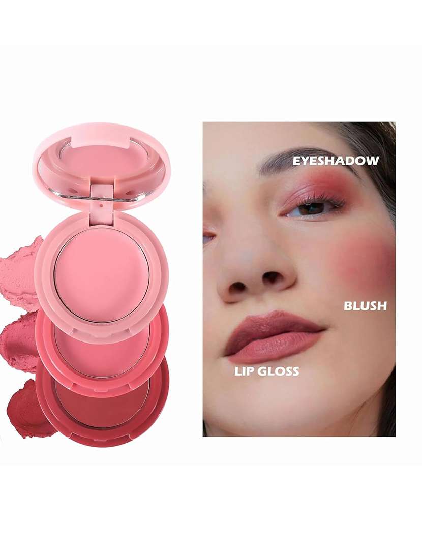 handaiyan 3in1 color tint trio wonder for lip cheek and eye makeup  - 22229932 -  Standard Image - 3