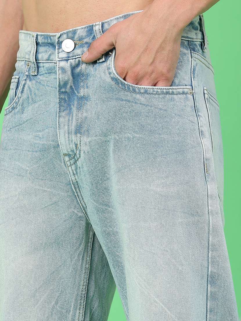 men washed mid rise full length jeans - 22230477 -  Standard Image - 5