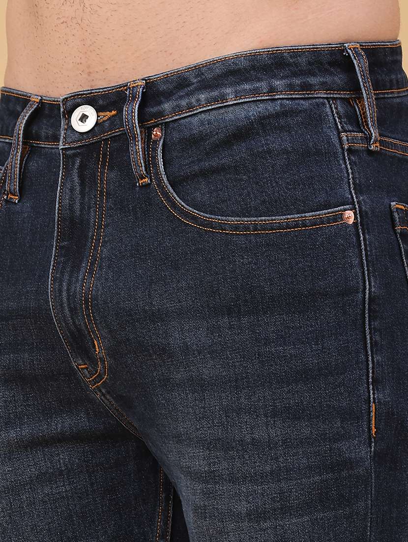 men washed mid rise full length jeans - 22230479 -  Standard Image - 5