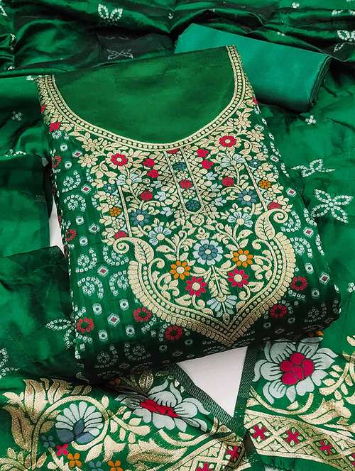 women self design unstitched suit set - 22230584 -  Standard Image - 0