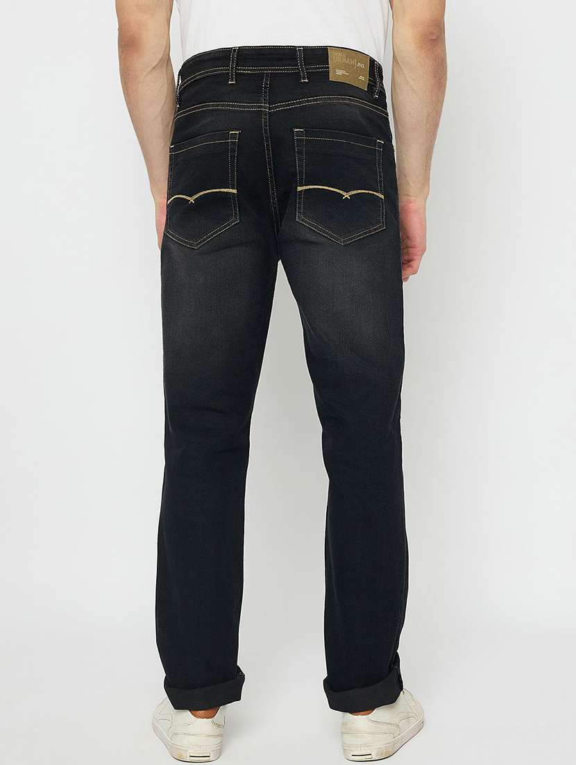men washed mid rise full length jeans - 22230638 -  Standard Image - 3