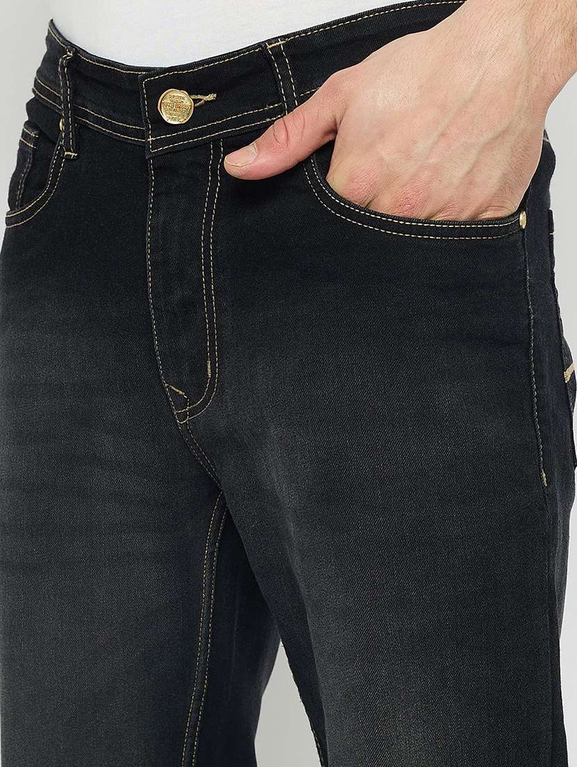 men washed mid rise full length jeans - 22230638 -  Standard Image - 5