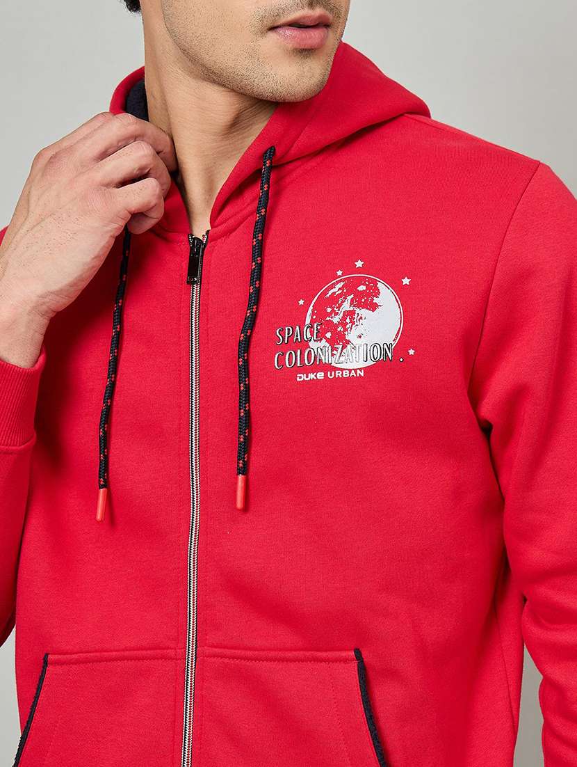 men printed long sleeve regular fit sweatshirt - 22230722 -  Standard Image - 3