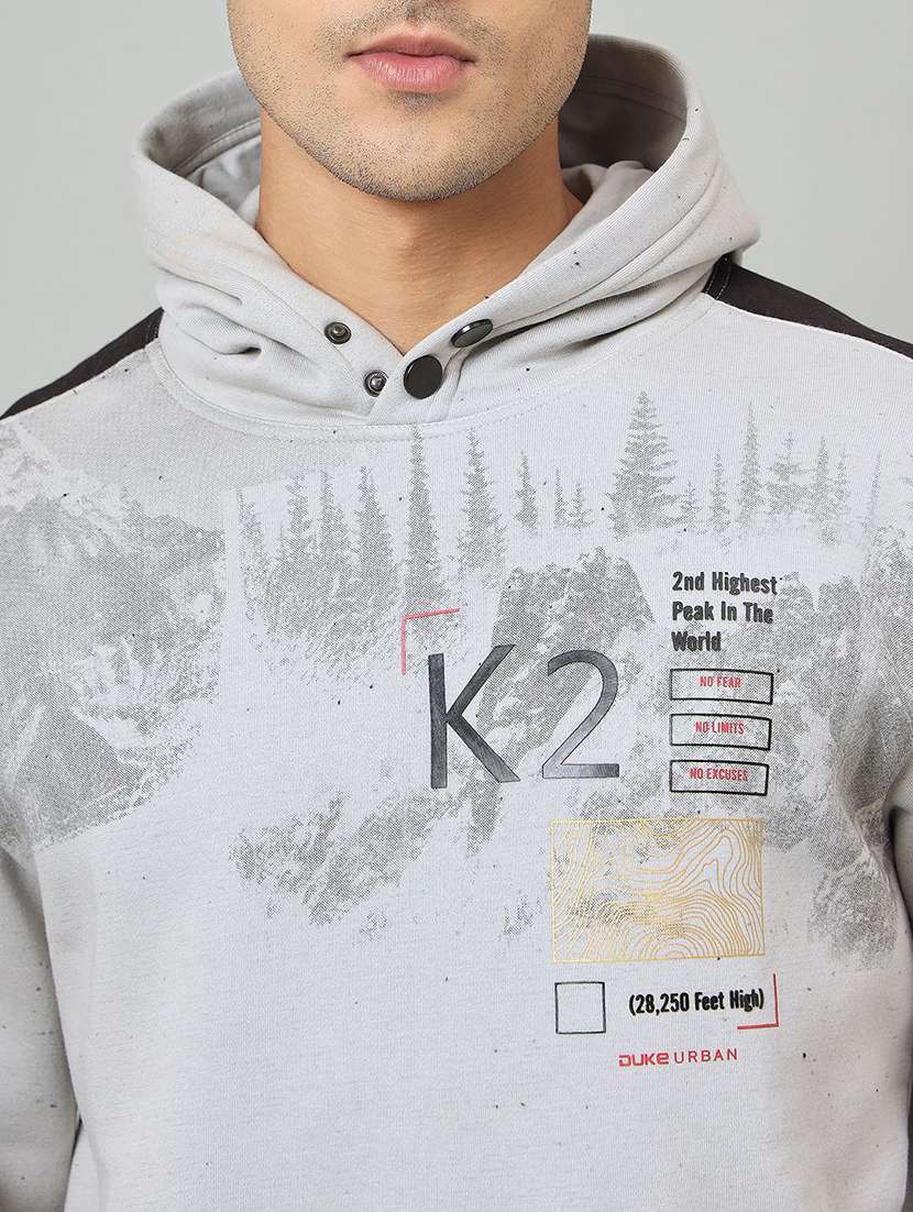 men color block long sleeve regular fit sweatshirt - 22230734 -  Standard Image - 3