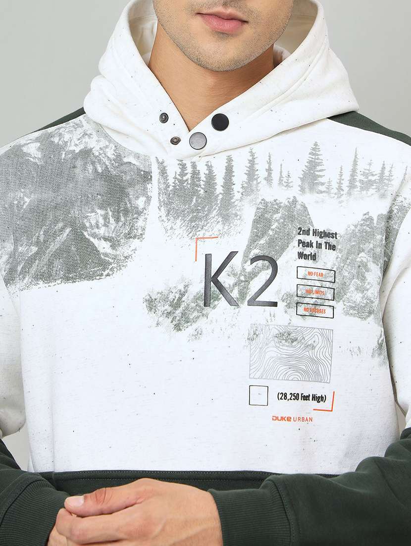 men color block long sleeve regular fit sweatshirt - 22230735 -  Standard Image - 3