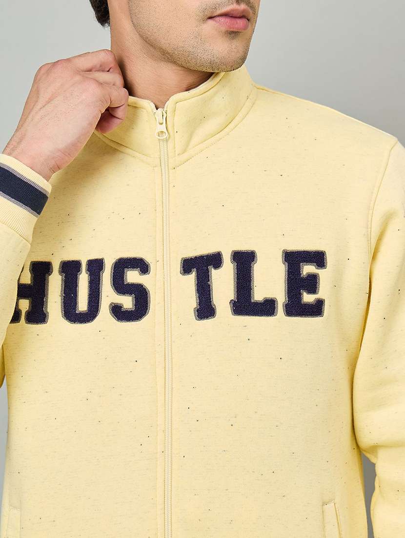 men typographic long sleeve regular fit sweatshirt - 22230739 -  Standard Image - 3