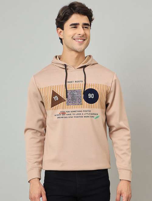 men printed long sleeve regular fit sweatshirt - 22230741 -  Standard Image - 0