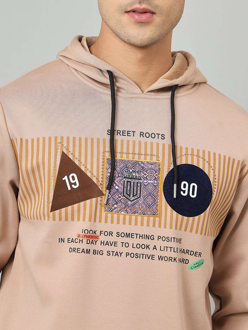 men printed long sleeve regular fit sweatshirt - 22230741 -  Standard Image - 3