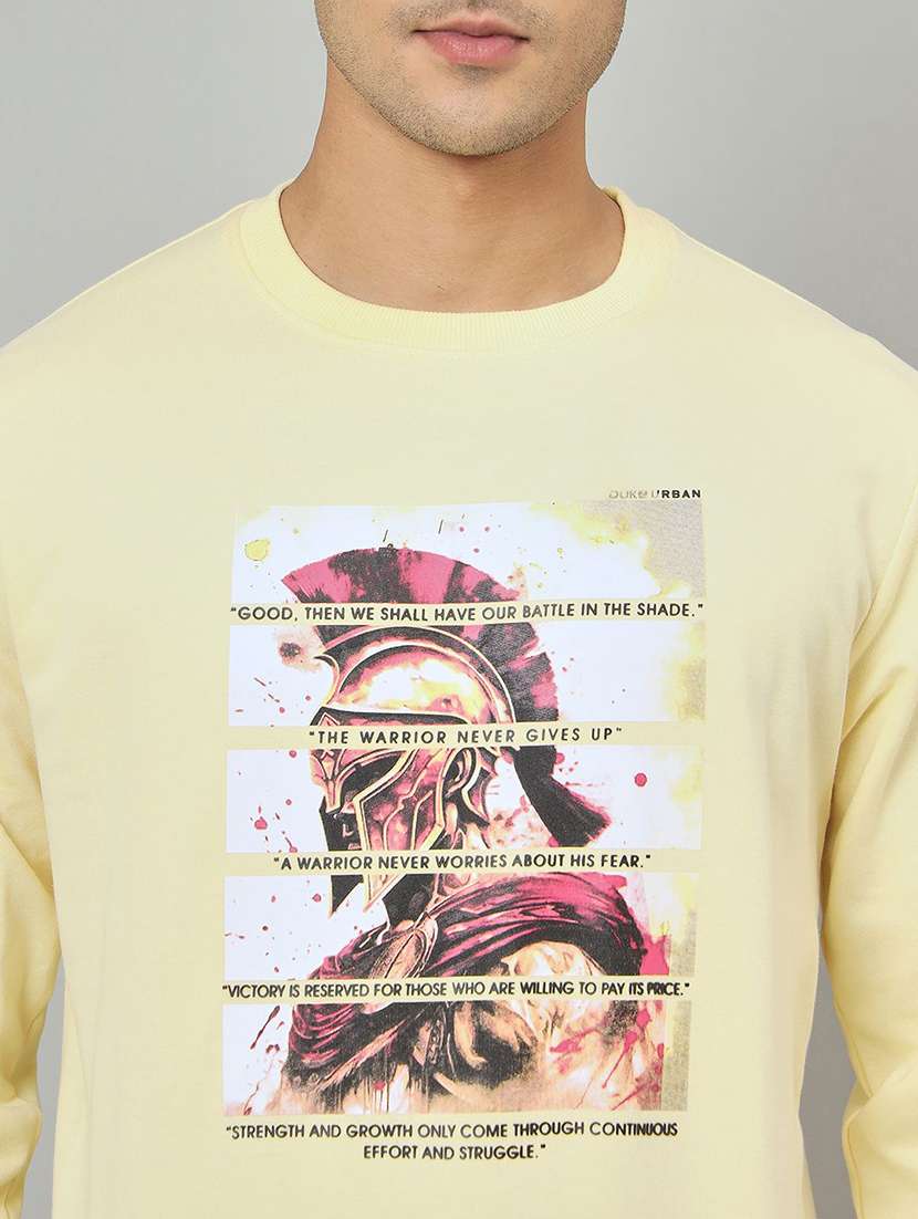 men graphic long sleeve regular fit sweatshirt - 22230743 -  Standard Image - 3