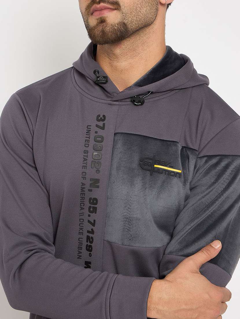 men typographic long sleeve regular fit sweatshirt - 22230759 -  Standard Image - 3