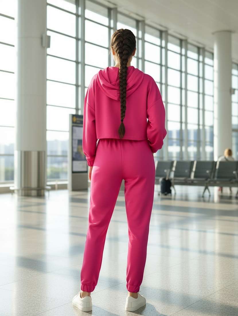 women printed mid rise regular fit jogger - 22230906 -  Standard Image - 3