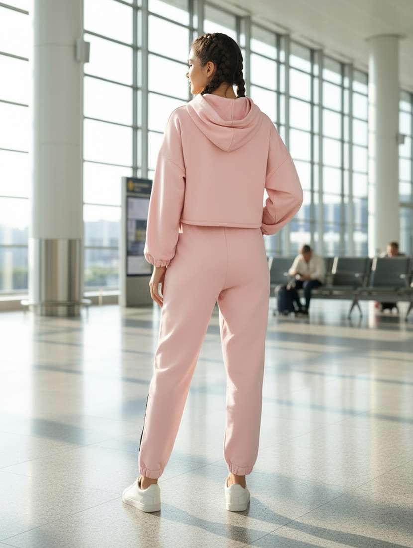 women printed mid rise regular fit jogger - 22230907 -  Standard Image - 3