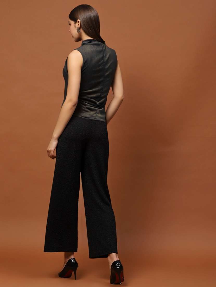 women solid cowl neck sleeveless top - 22231088 -  Standard Image - 3