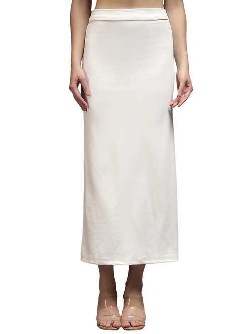 women solid high rise straight skirt - 22231260 -  Standard Image - 0